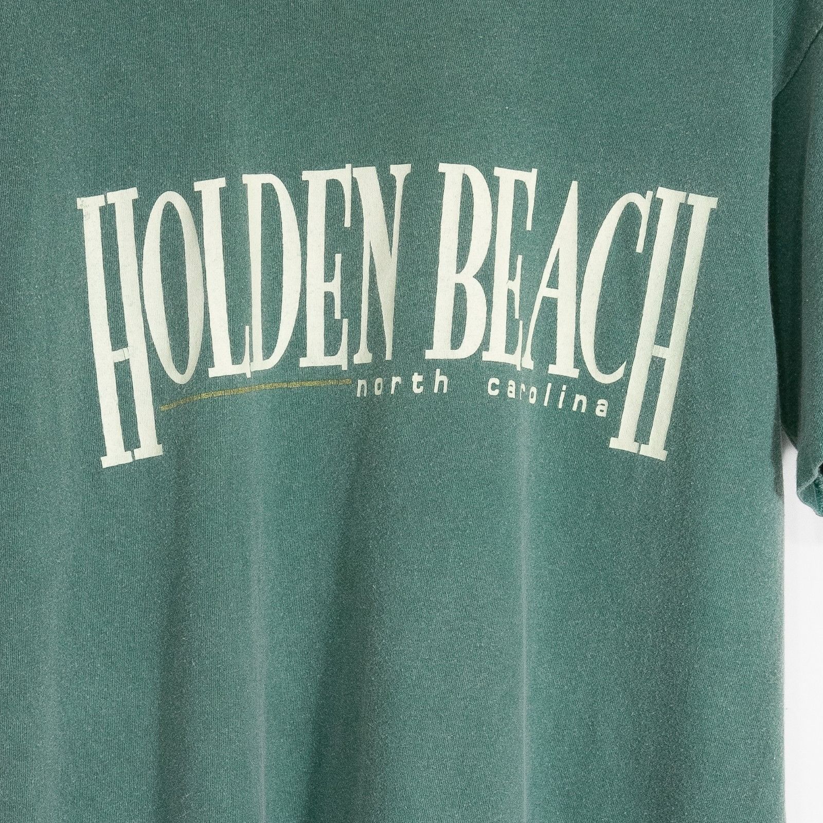 Vintage Vintage 90s Holden Beach North Carolina T Shirt Mens Large Size US L / EU 52-54 / 3 - 3 Thumbnail