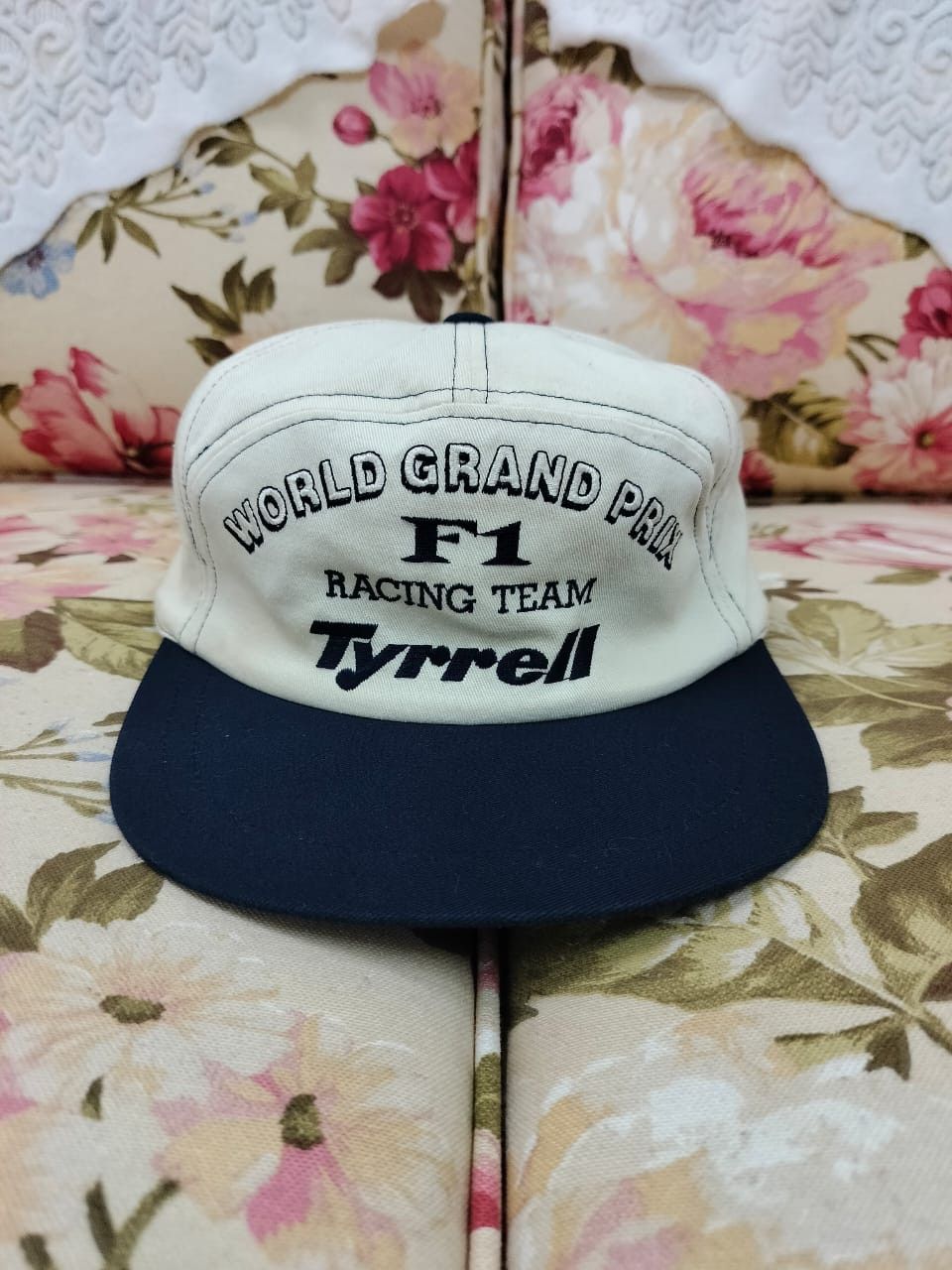 Ferrari × Formula 1 × Vintage Tyrrell by Club Angle World Grand Prix F1 Racing Team cap Size ONE SIZE - 1 Thumbnail