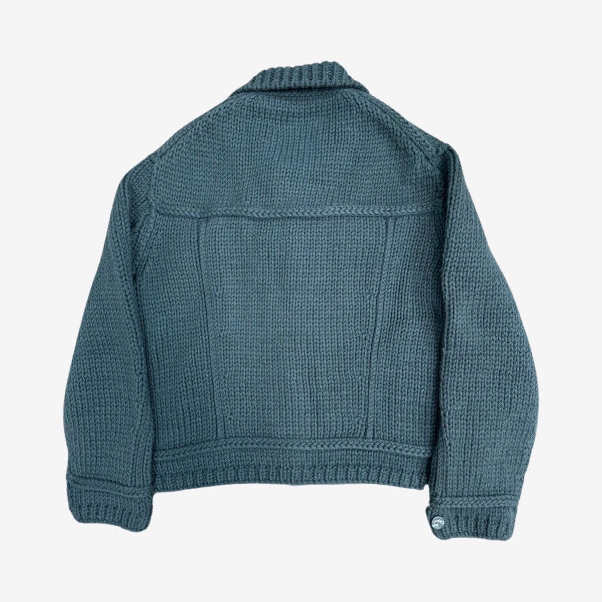 Louis Vuitton Louis Vuitton SS20 Chunky Buttoned Knitted Jacket Virgil Size US L / EU 52-54 / 3 - 4 Thumbnail