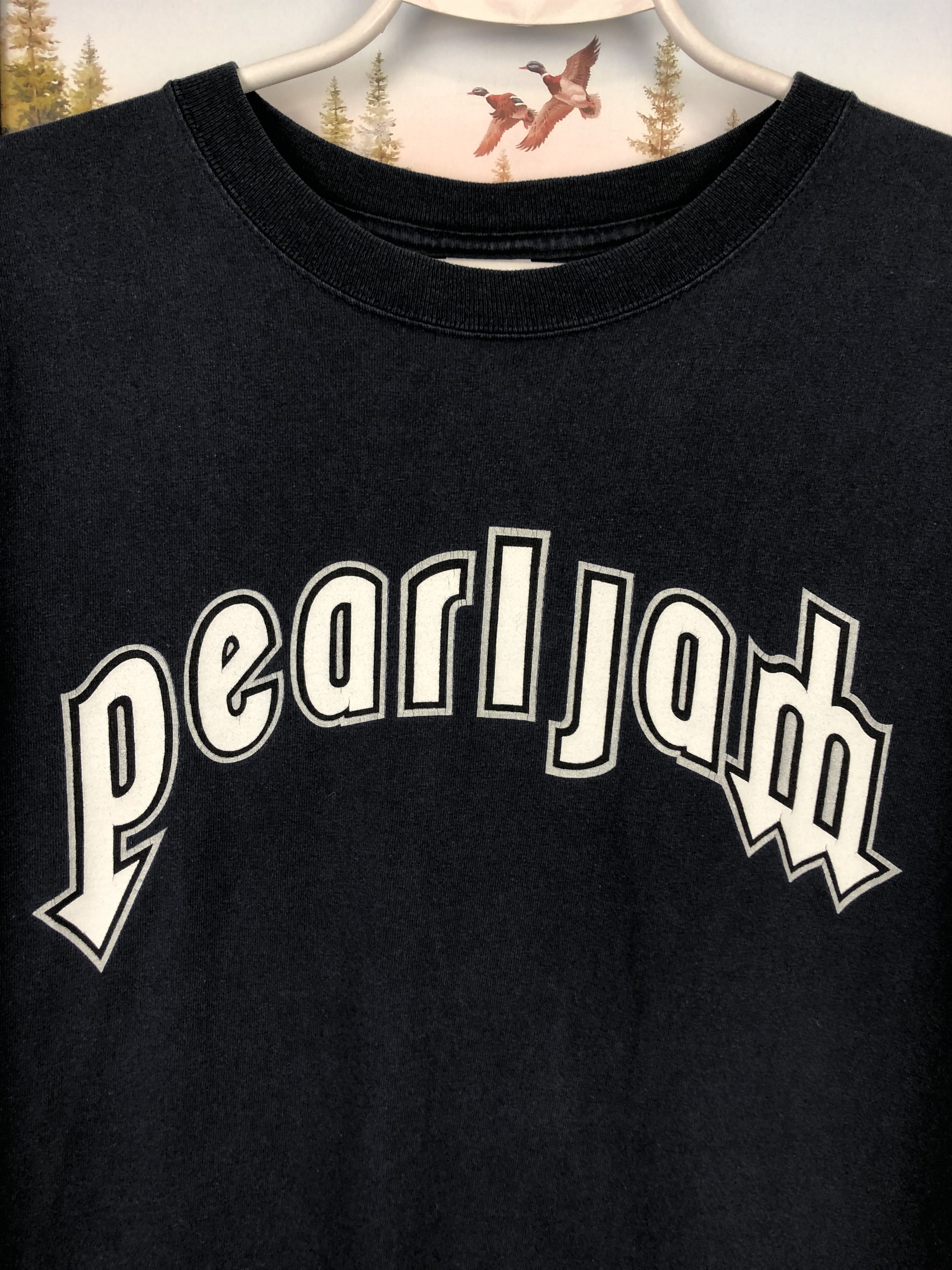 Vintage Vintage Anvil Pearl Jam Band Tee Over Print Center Logo Size US M / EU 48-50 / 2 - 3 Thumbnail