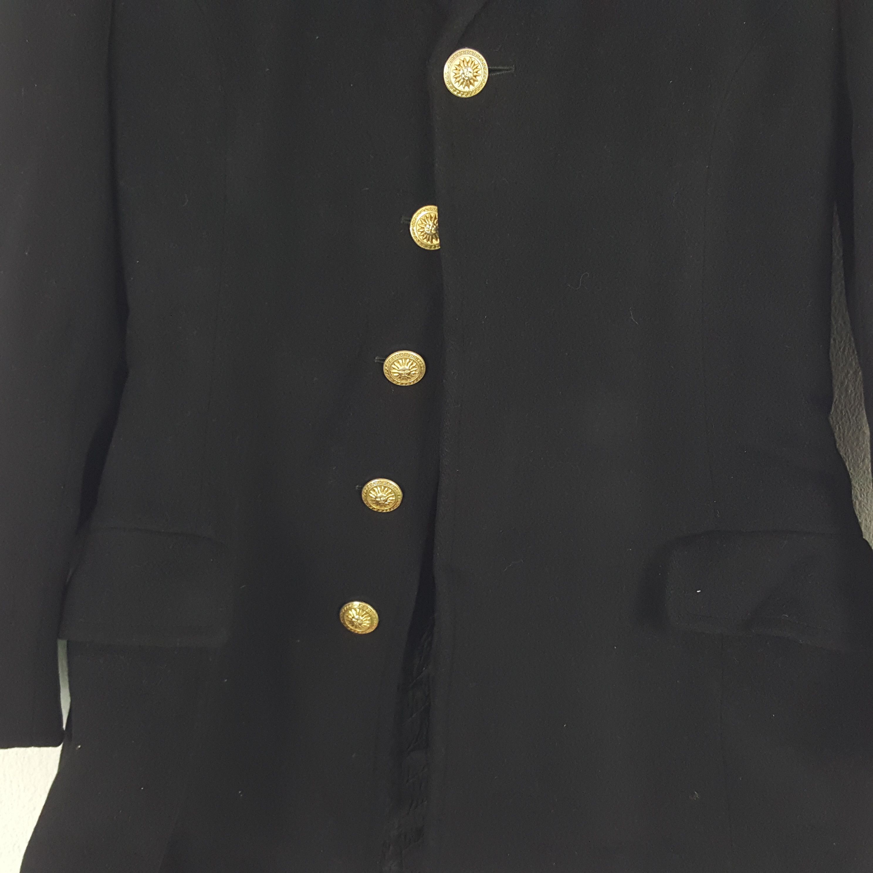 Versace × Vintage Vintage Versace Sport Italian Brand Coat Jacket Size S / US 4 / IT 40 - 2 Thumbnail
