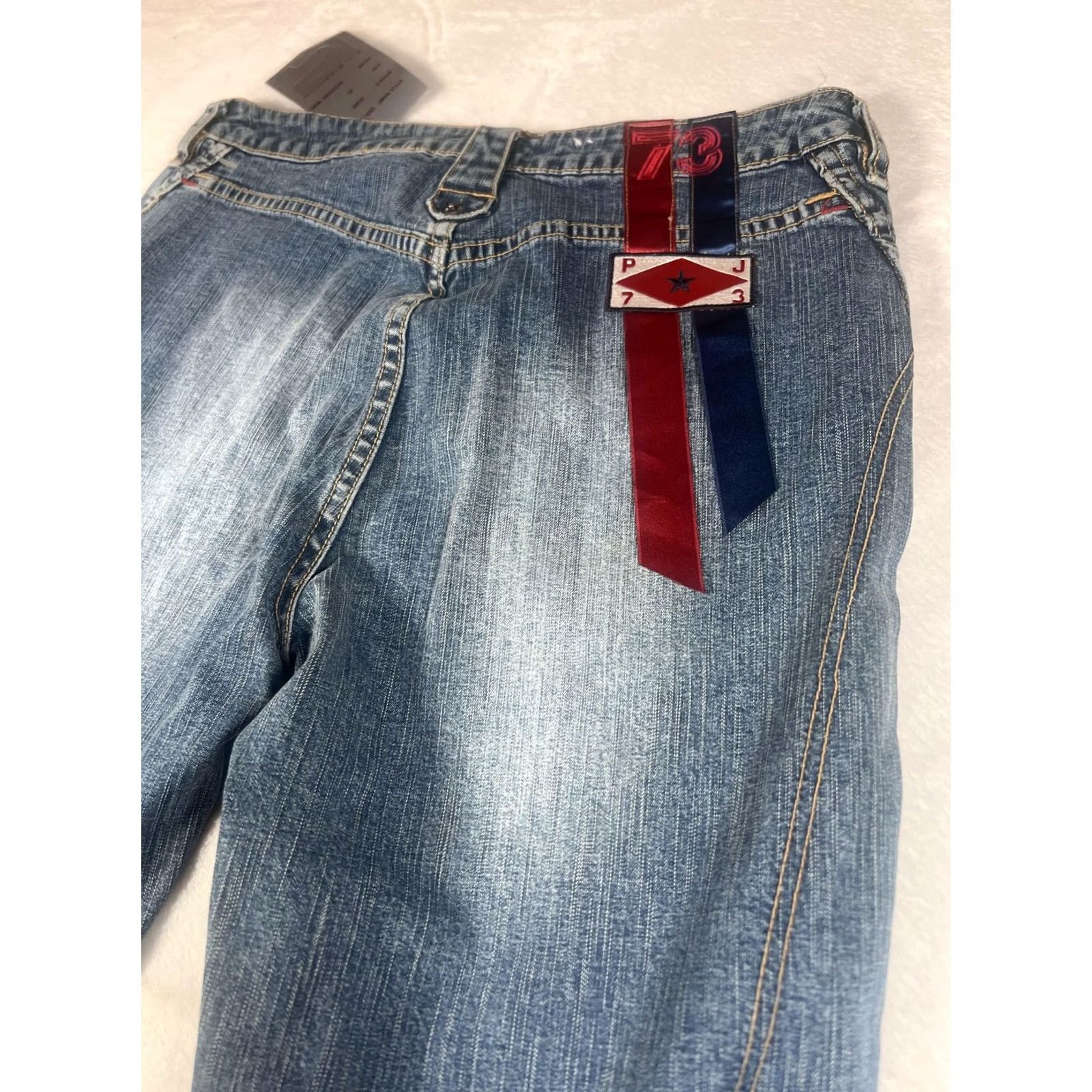 Pepe Jeans Pepe Jeans Carly Jeans Womens 31 Blue Medium Wash Low Rise Straight Ankle Zip Jeans Size 24" / US 00 / IT 34 - 2 Thumbnail