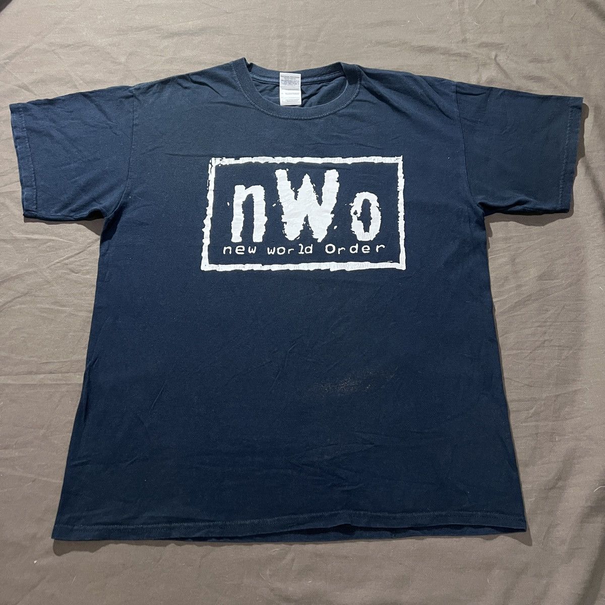 WCW/nWo Vintage Y2K NWO 4 life Wrestling Promo Tee Faded Size US L / EU 52-54 / 3 - 2 Thumbnail