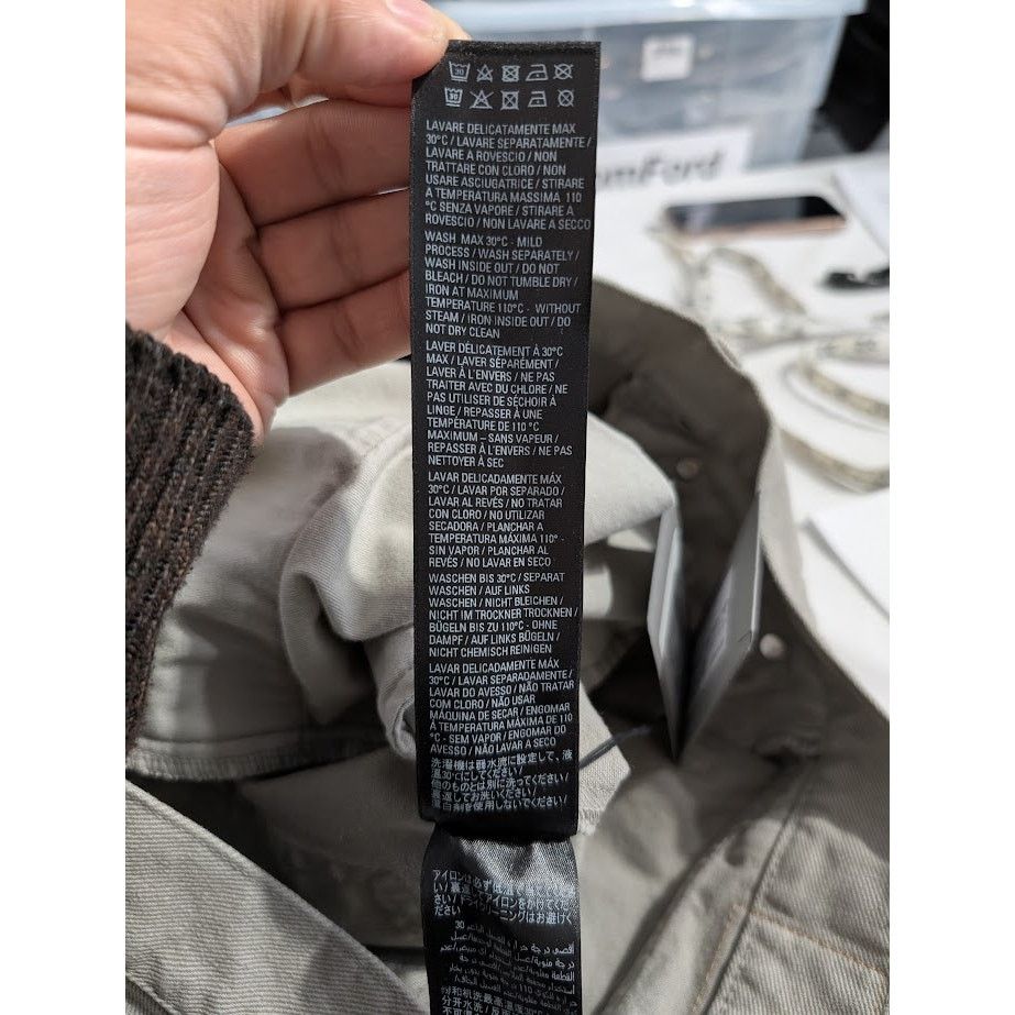 Balenciaga o1rshd1 Large Pants in Dirty White Size US 28 / EU 44 - 19 Thumbnail