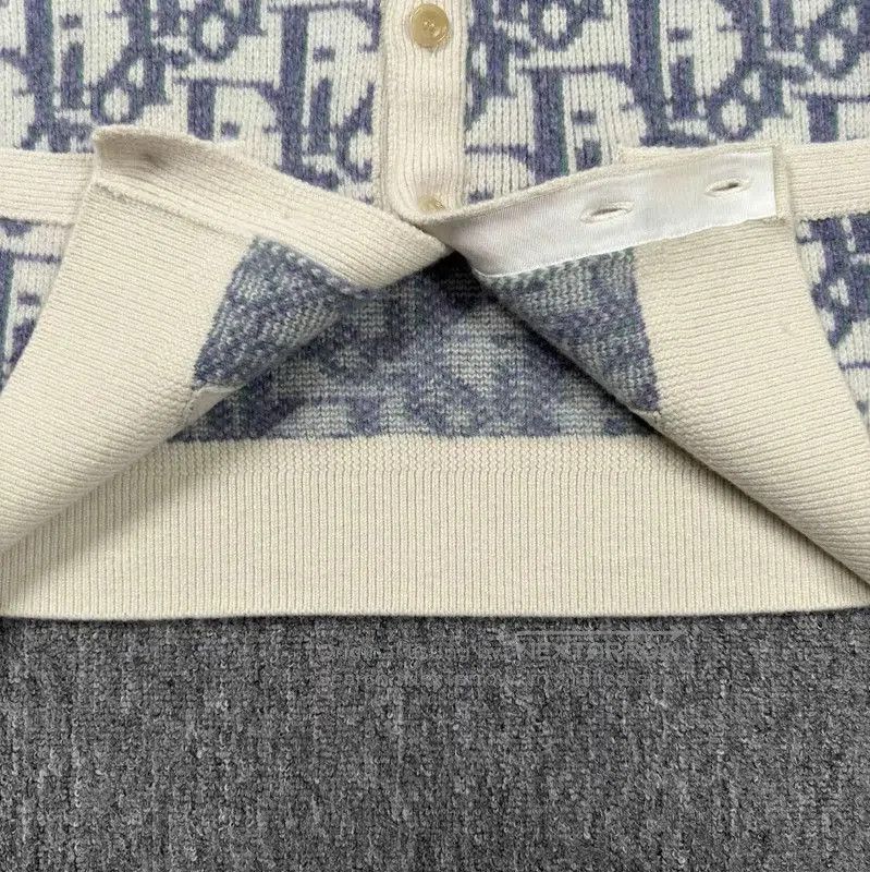 Dior Dior Men's Blue Cotton Cardigan . Size US M / EU 48-50 / 2 - 6 Thumbnail