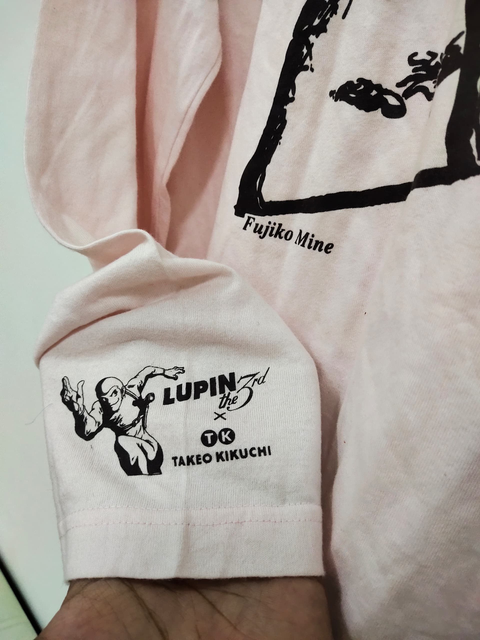 Anime Lupin The 3rd Anime movie t shirt X Takeo Kukichi tee Size US L / EU 52-54 / 3 - 5 Thumbnail