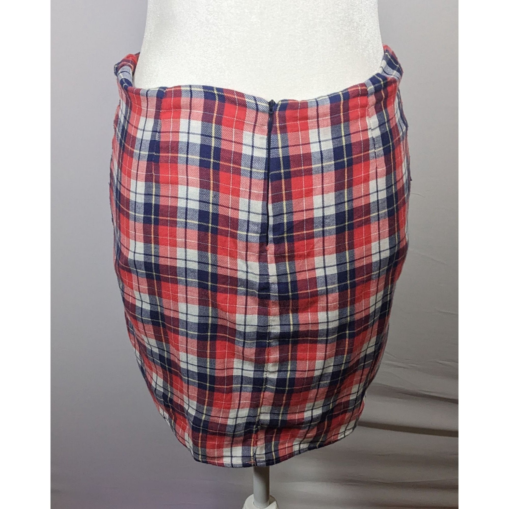 Gant Rugger Gant Rugger Grunge 90s Style Plaid Faux Flannel Shirt Tie Sk Size 30" / US 8 / IT 44 - 7 Thumbnail