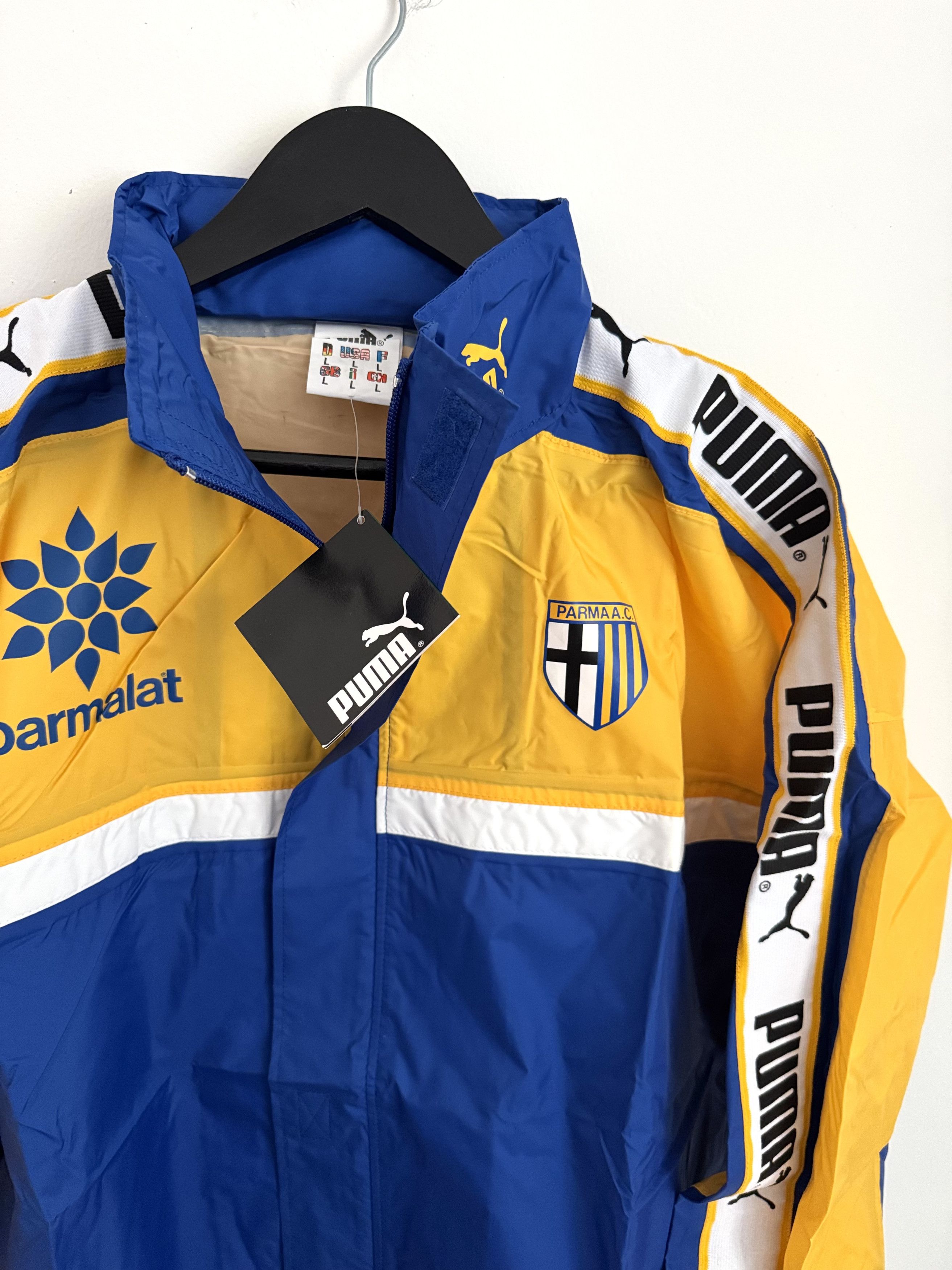 Puma Vintage-Style Parma Calcio Puma Jacket New Football Size US L / EU 52-54 / 3 - 3 Thumbnail