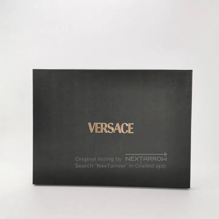 Versace Black Wide-Leg High-Waist Cotton Pants. Size US 34 / EU 50 - 1 Thumbnail
