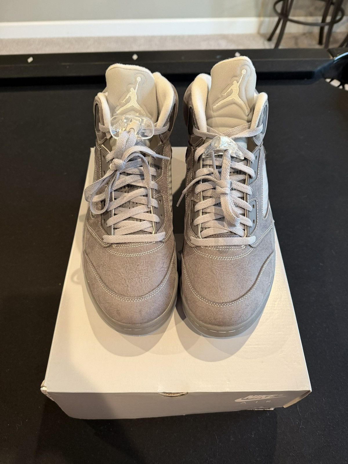 Jordan Brand Jordan Retro ‘Wolf Grey’ size 12 Size US 12 / EU 45 - 5 Thumbnail