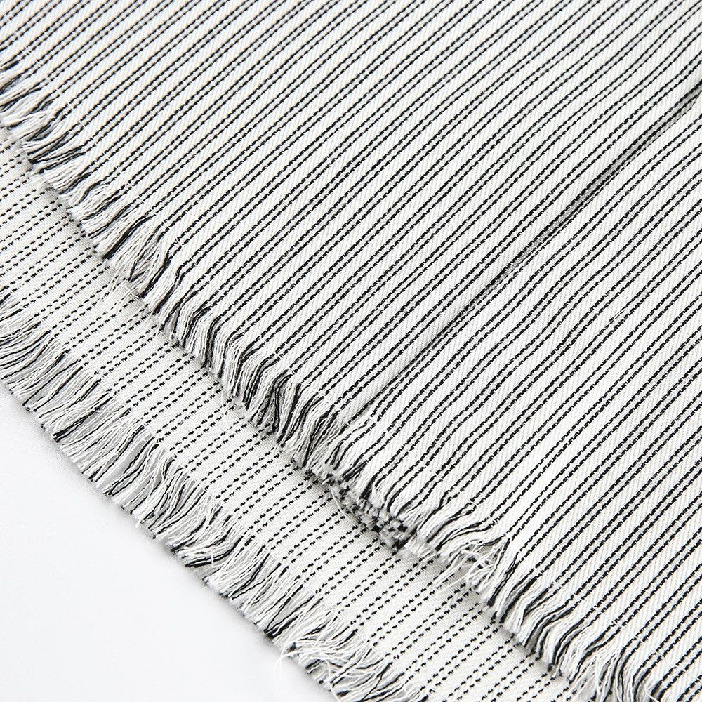 Vintage Men's retro loose trendy printed striped long-sleeved shirt Size US M / EU 48-50 / 2 - 6 Thumbnail