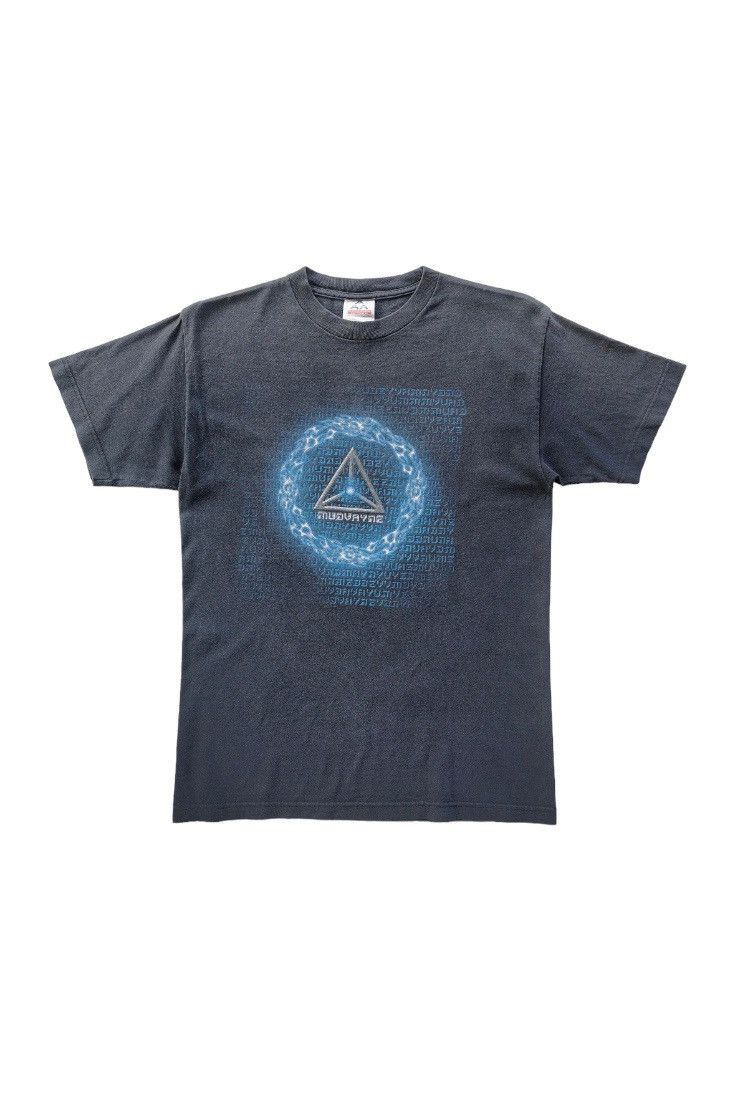 image of Band Tees x Rock Tees Vintage Mudvayne Band Tshirt in Faded Black, Men's (Size Medium)