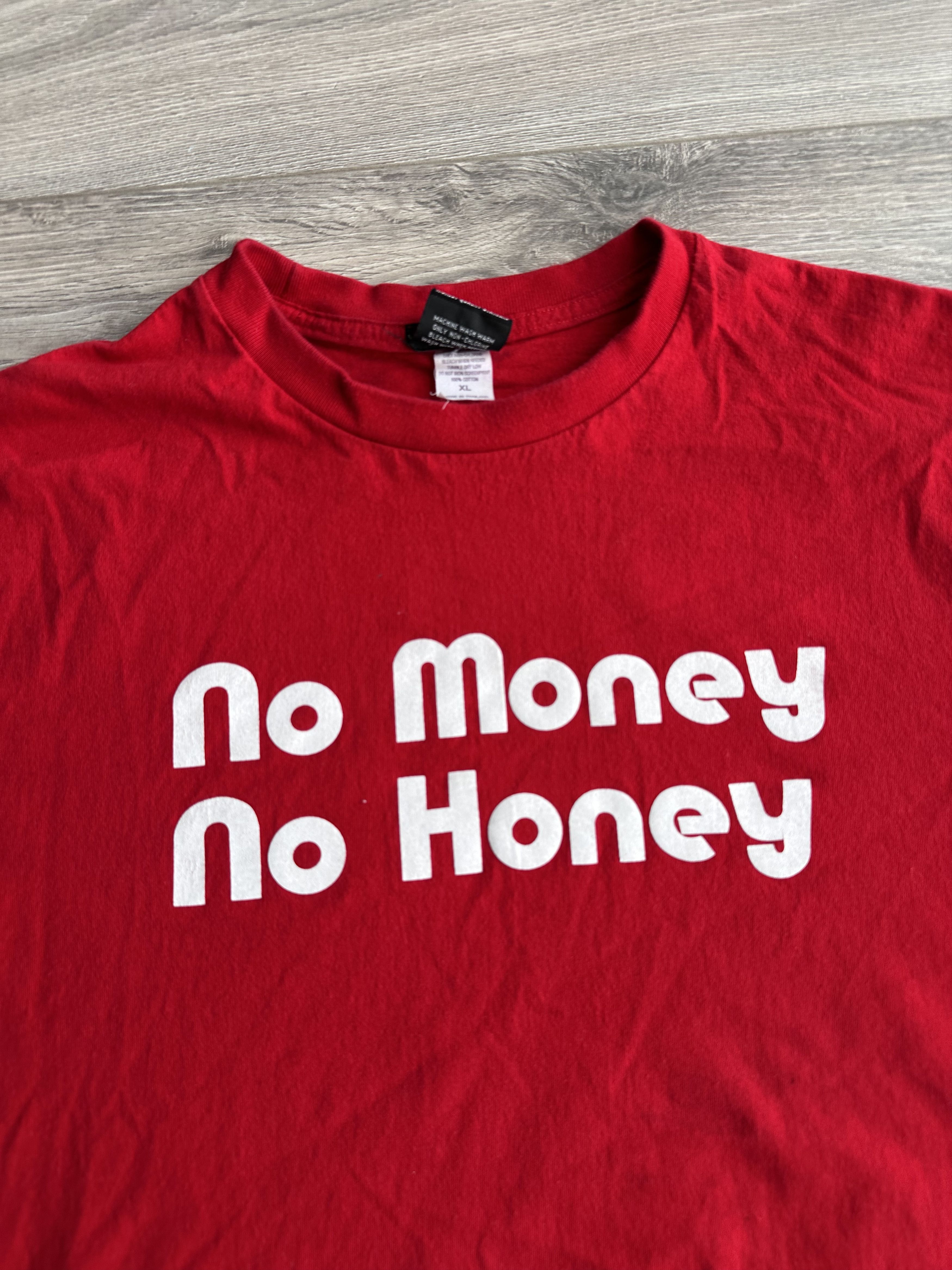 Vintage No money no honey vintage t shirt Size US XL / EU 56 / 4 - 3 Thumbnail