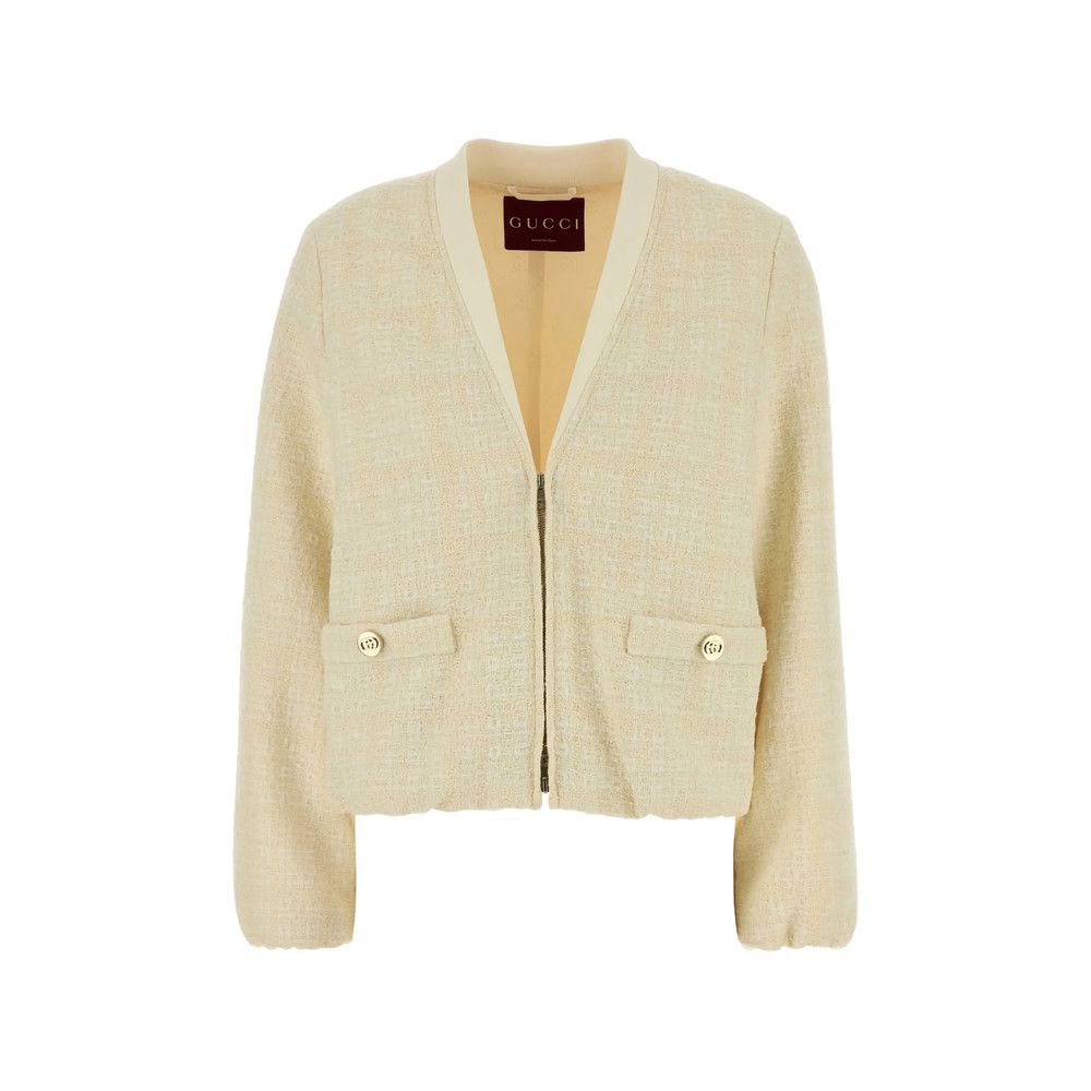 Gucci NEUTRALS Jackets - Tweed Jackets