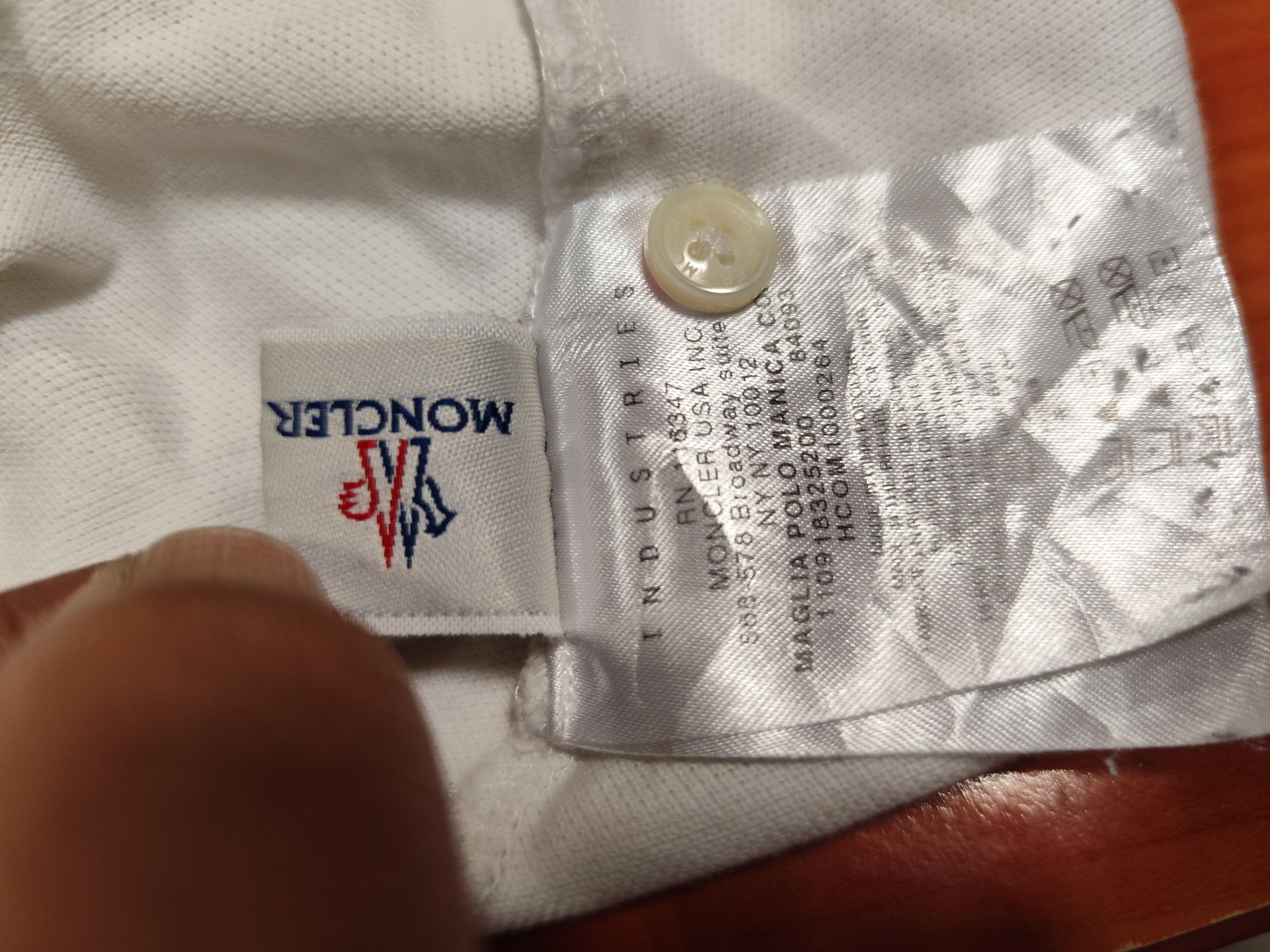 Moncler moncler polo shirt Size US S / EU 44-46 / 1 - 16 Thumbnail