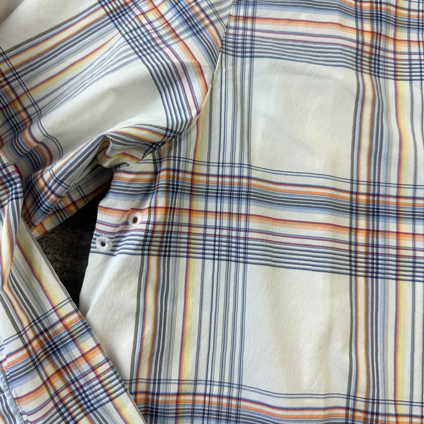 Tommy Bahama Tommy Bahama Shirt Mens Large White Siesta Key Button Up Performance Stretch Size US L / EU 52-54 / 3 - 4 Thumbnail