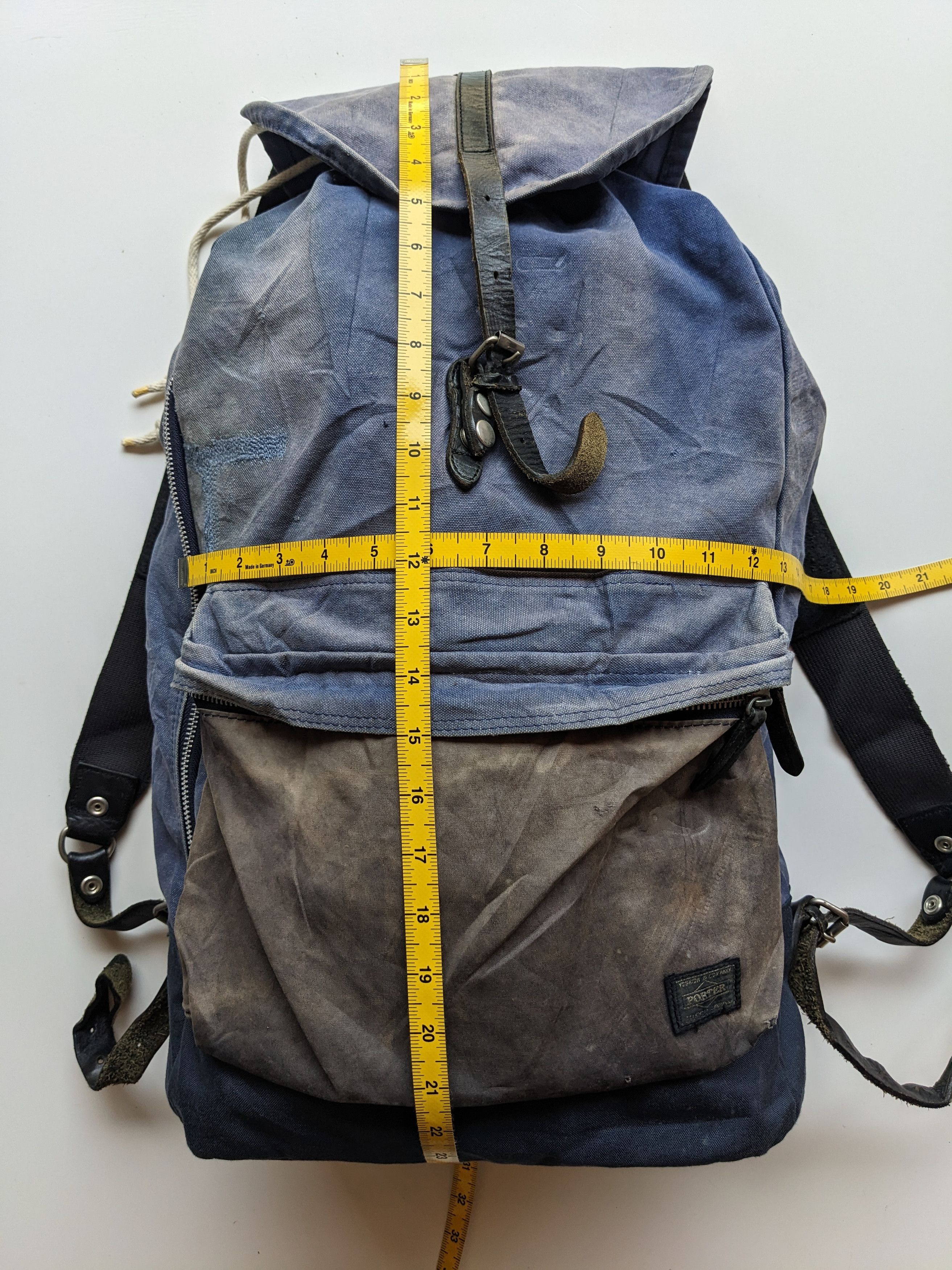 Porter Porter Yoshida 17L Rucksack Canvas Leather Backpack Size ONE SIZE - 10 Thumbnail