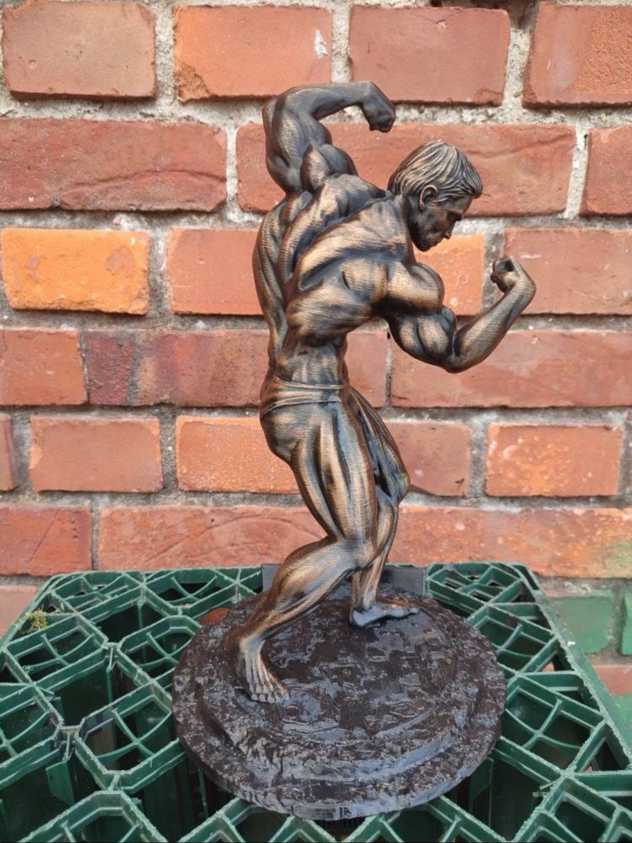 Other Gym statue Arnold Schwarzenegger 34cm Size ONE SIZE - 7 Thumbnail