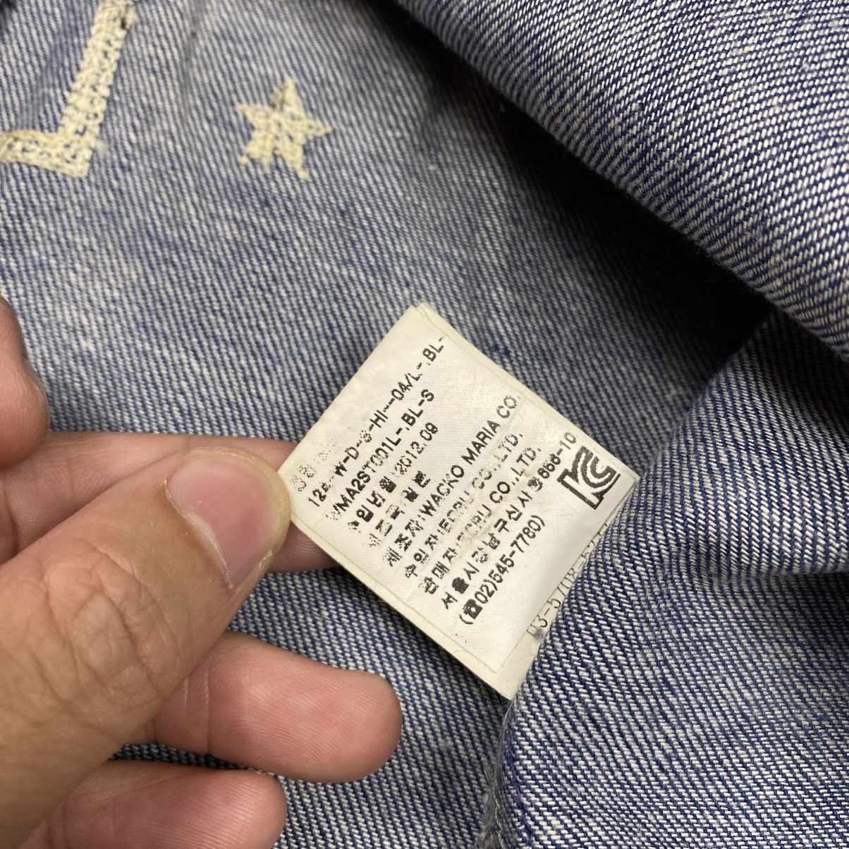 Japanese Brand × Wacko Maria Wacko Maria Guilty Parties Western Denim Button Up Shirts Size US S / EU 44-46 / 1 - 9 Thumbnail