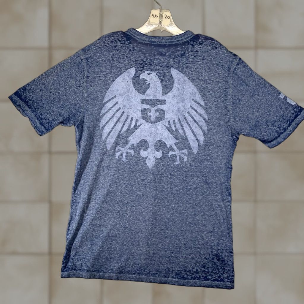 Vintage Rock Revival Mens T Shirt Large Light Blue Washed Out Double Sided SUPER THIN Size US L / EU 52-54 / 3 - 1 Thumbnail