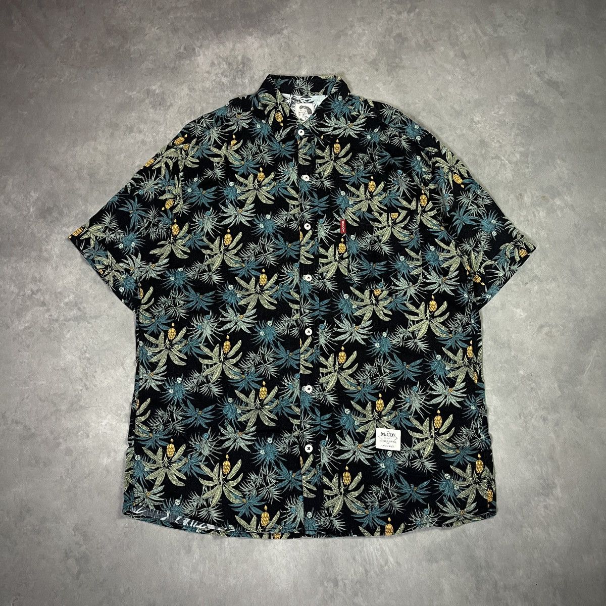 The Real McCoy's The Real McCoy Union Made Tropical Hawaiian Rayon Shirt Size US M / EU 48-50 / 2 - 1 Thumbnail