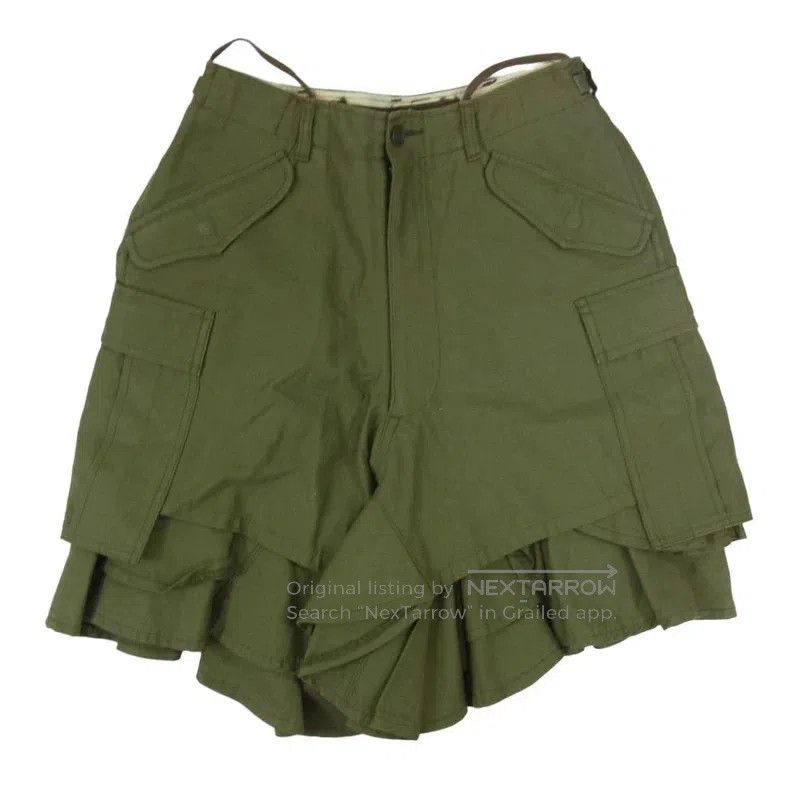 Junya Watanabe Junya Watanabe size M Military Green Skort Size 24" / US 00 / IT 34 - 1 Thumbnail