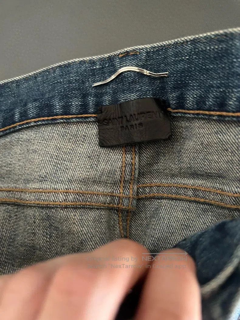 Other Saint Laurent Distressed Slim Fit Jeans. Size US 29 - 4 Thumbnail