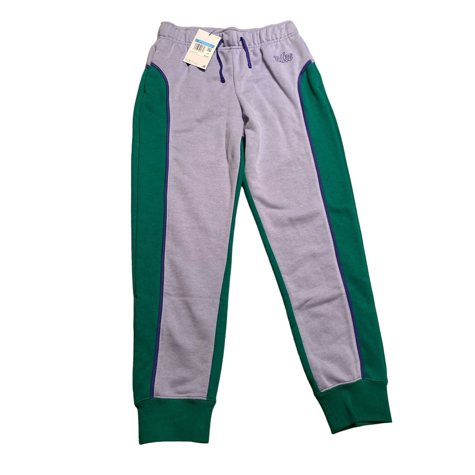Nike Nike Girls Sportswear Pants in Thistle/Malachite/Lapis Sz M Size 26" / US 2 / IT 38 - 1 Thumbnail