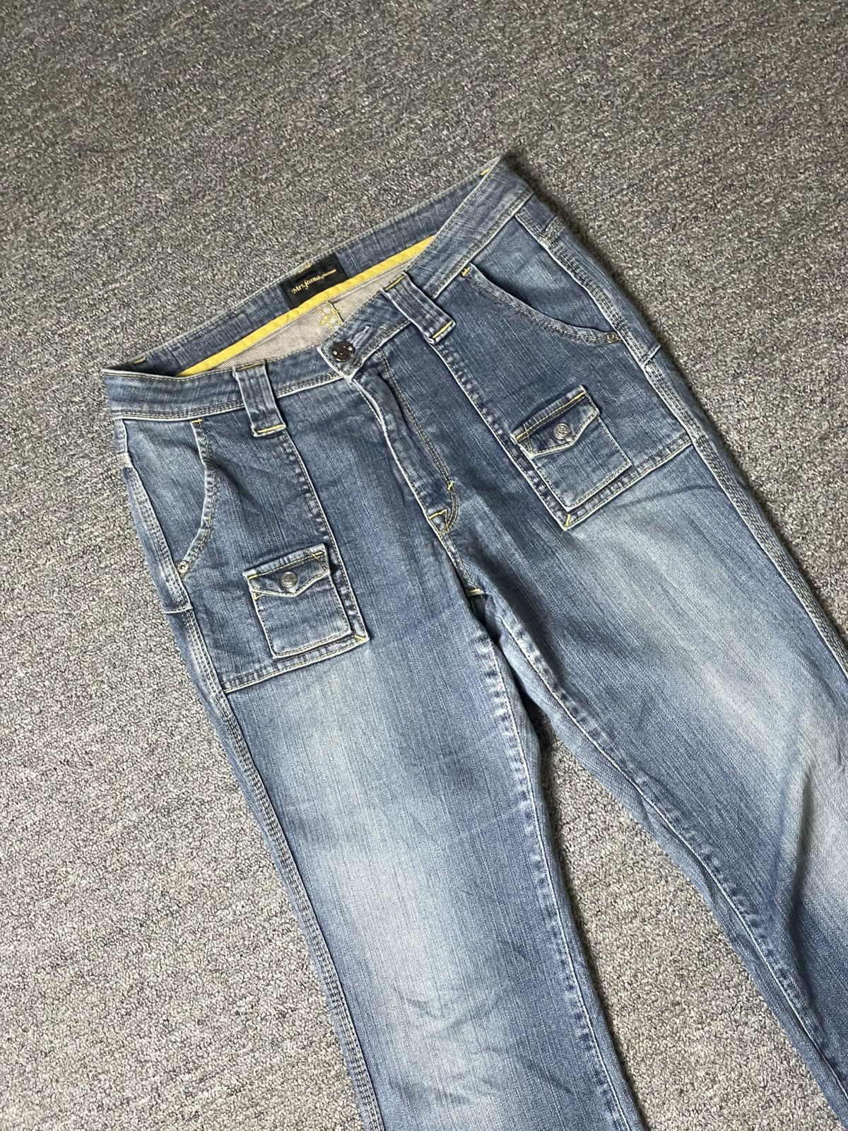 Japanese Brand × Vintage Mrs Jeana Platinum Flared Bootcut Jeans (117) Size 28" / US 6 / IT 42 - 4 Thumbnail