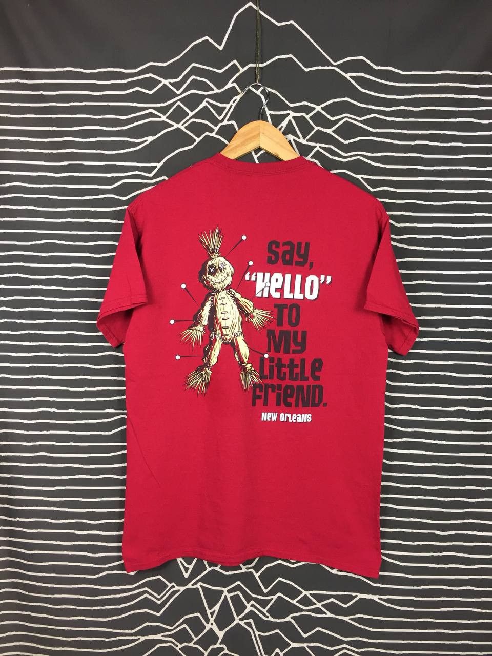 Gildan × Vintage New Orleans Voodoo Doll Mess'n With Me Graphic Tee Size US M / EU 48-50 / 2 - 1 Thumbnail