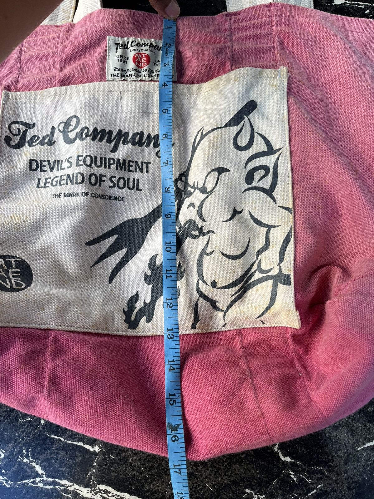 Tedman Rare Tedman Tote Bag Size ONE SIZE - 11 Thumbnail
