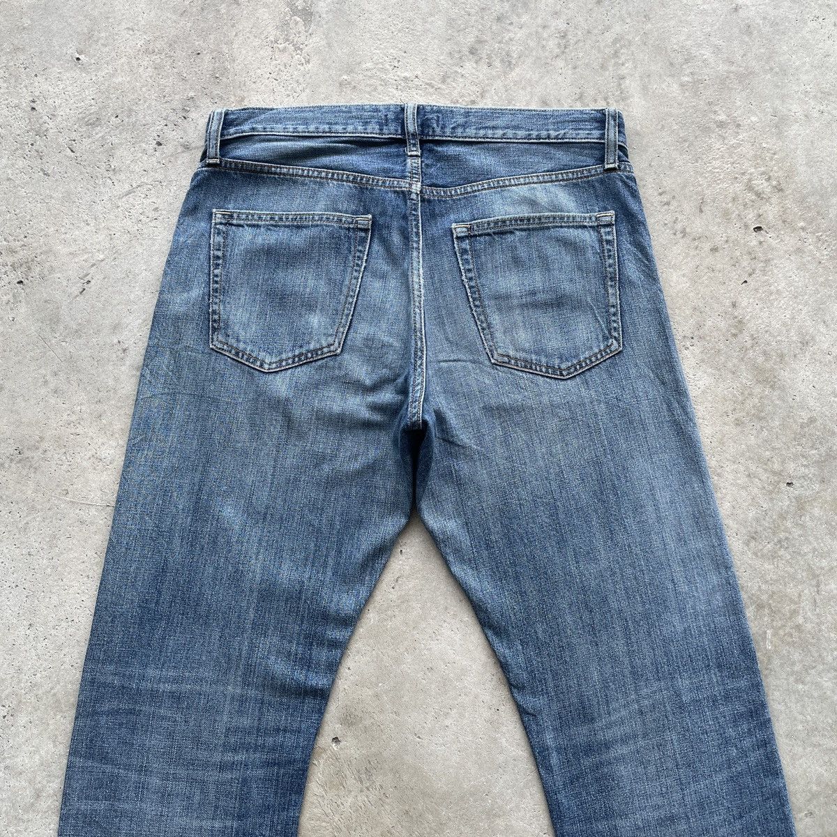 Japanese Brand Vintage Japanese Brand Faded Jeans Pants Faded W33x34 Size US 33 - 8 Thumbnail