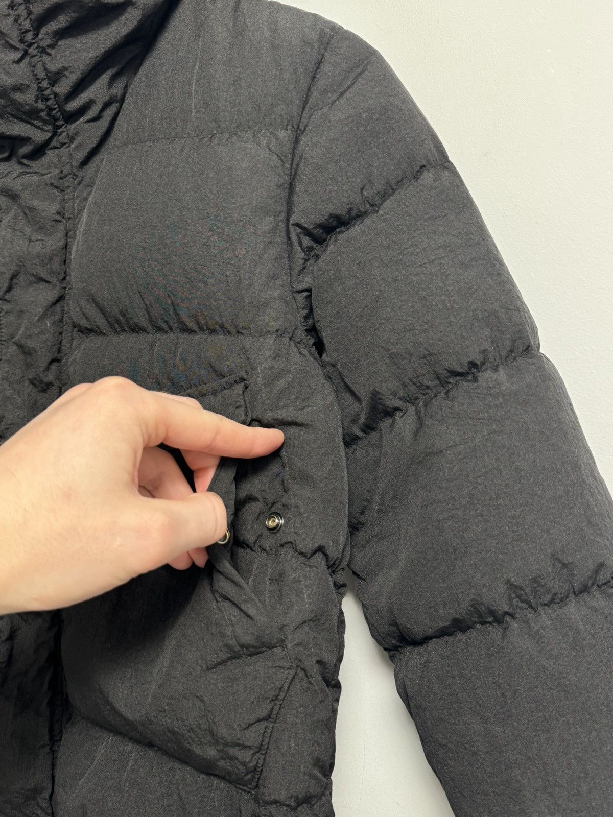 C.P. Company C.P. Company Jacket Kids Size 10 Down Black Puffer Hooded Size US XS / EU 42 / 0 - 8 Thumbnail