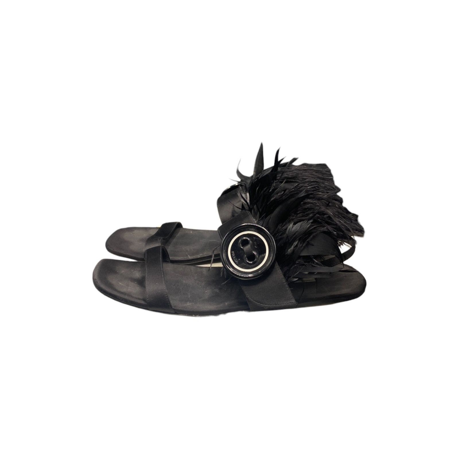 Prada F/W 2017 Feather Flats Size US 11 / IT 41 - 3 Thumbnail