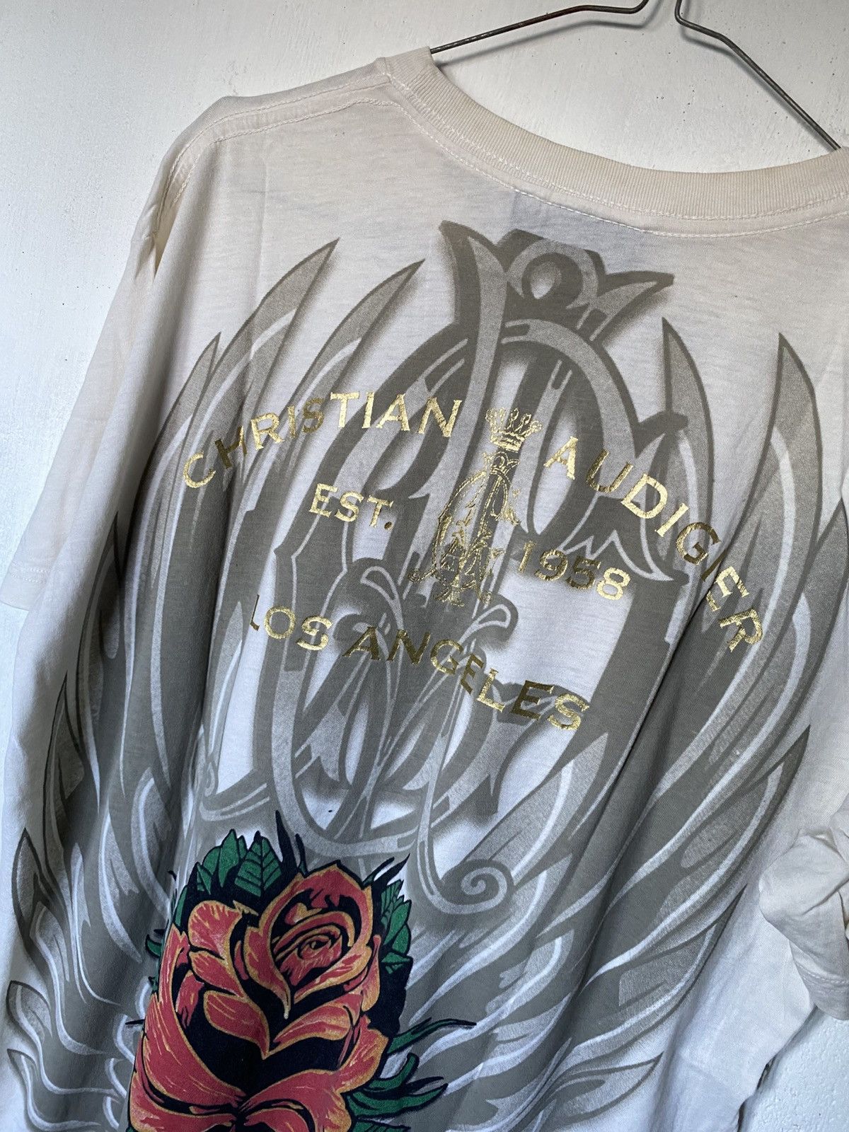 Christian Audigier × Ed Hardy × If Six Was Nine Christian Audigier Tshirt Size US M / EU 48-50 / 2 - 5 Thumbnail
