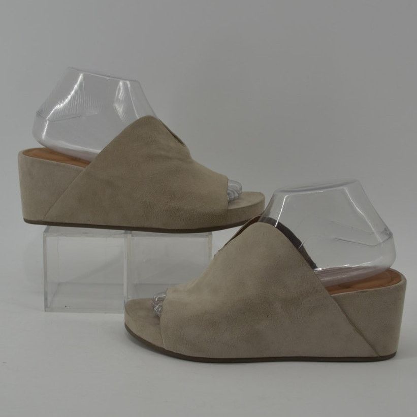 Gentle Souls Gentle Souls Gisele Women's Mule Leather Wedge Sandal US 8.5 Size US 8.5 / IT 38.5 - 7 Thumbnail