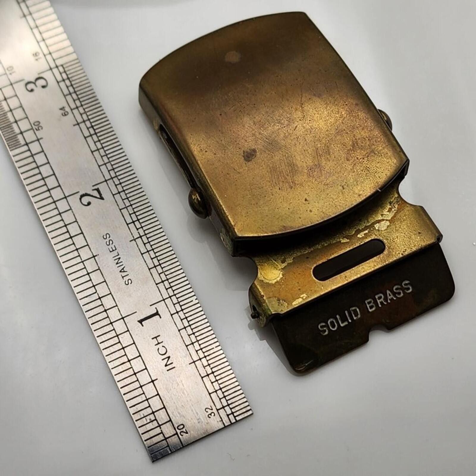 Antique Rivet Antique Brass Buckle Size ONE SIZE - 2 Thumbnail