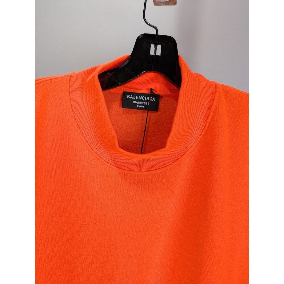 Balenciaga o1rshd1 Crewneck BB Corp Molleton in Yellow-Gold Size US M / EU 48-50 / 2 - 3 Thumbnail