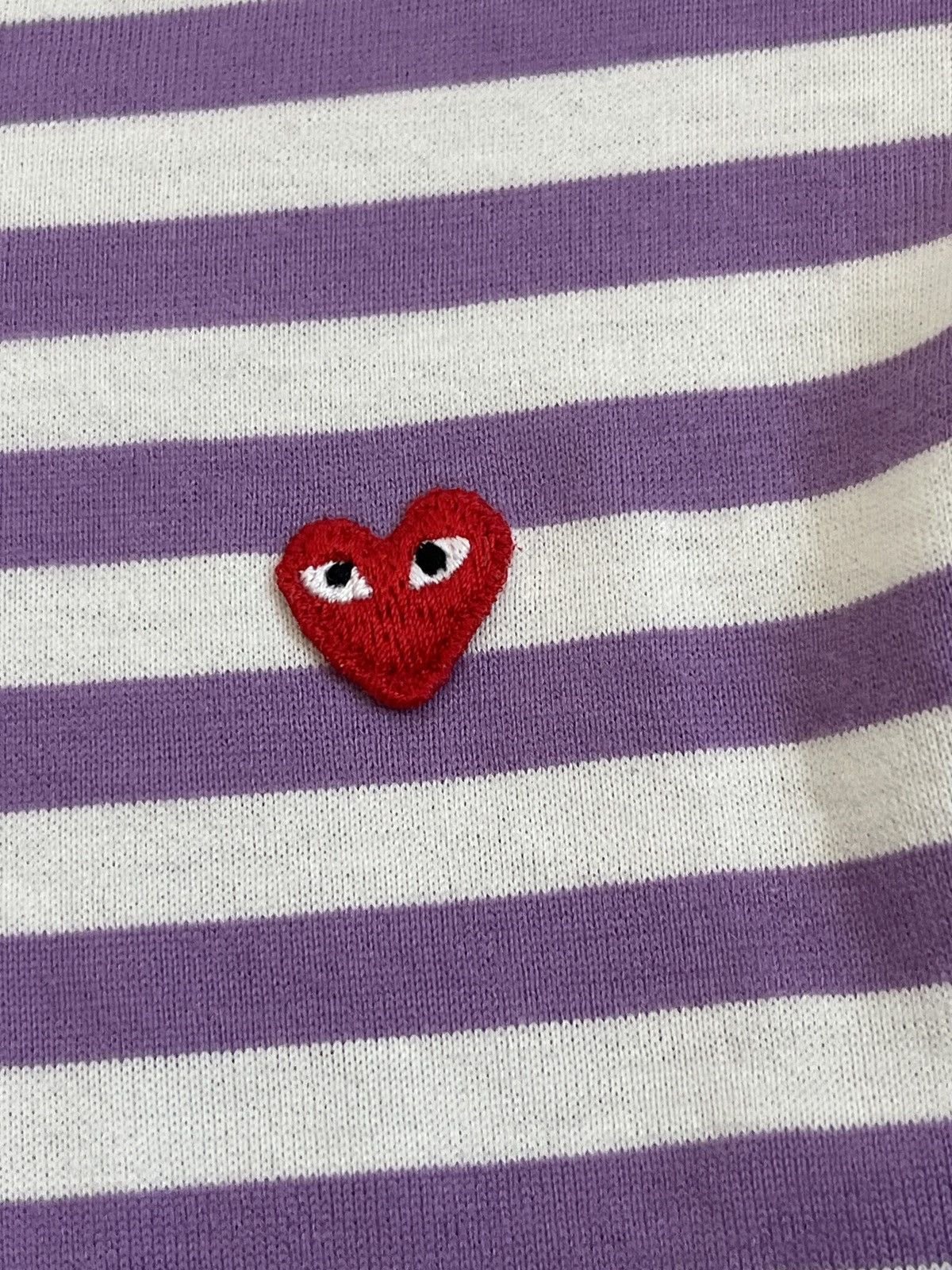 CDG by Comme des Garcons Comme des Garcons Play striped long sleeve t-shirt tee Size US M / EU 48-50 / 2 - 3 Thumbnail