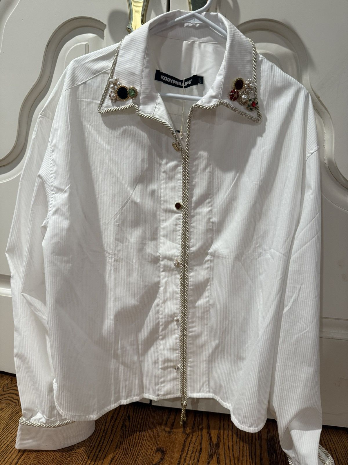 Kody Phillips EMBELLISHED LONG SLEEVE LASSO SHIRT KODY PHILLIPS Size US XXL / EU 58 / 5 - 1 Thumbnail