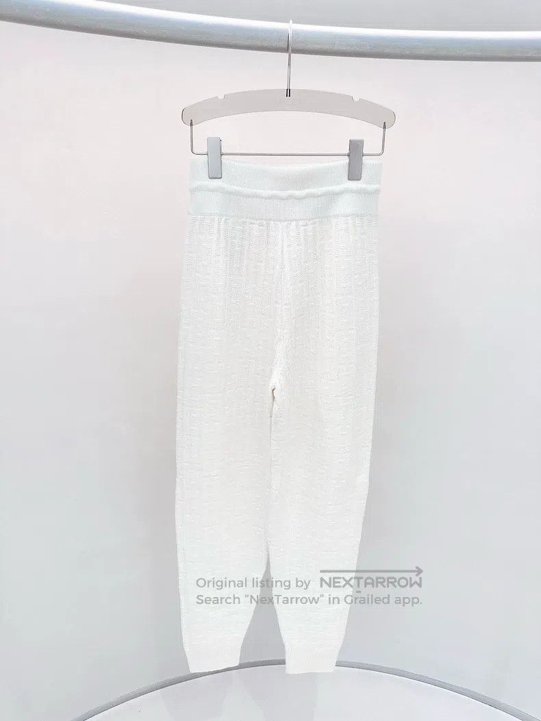 Hermes Hermes Beige wool trousers Size 25" / US 0 / IT 36 - 2 Thumbnail