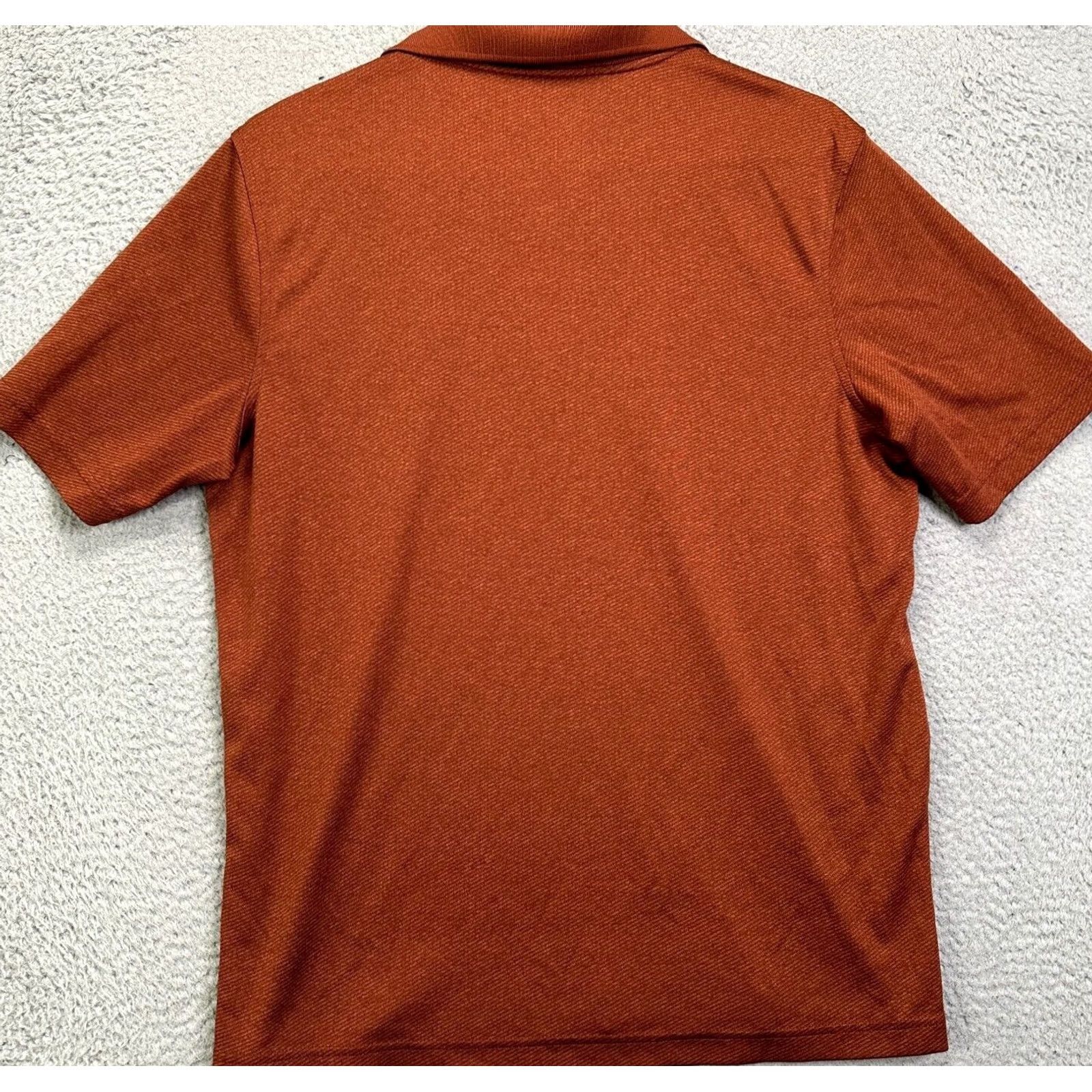 Croft & Barrow Croft Barrow Quick Dry Mens Medium Brown Golf Polo - Outdoor Activewear Shirt Size US M / EU 48-50 / 2 - 3 Thumbnail