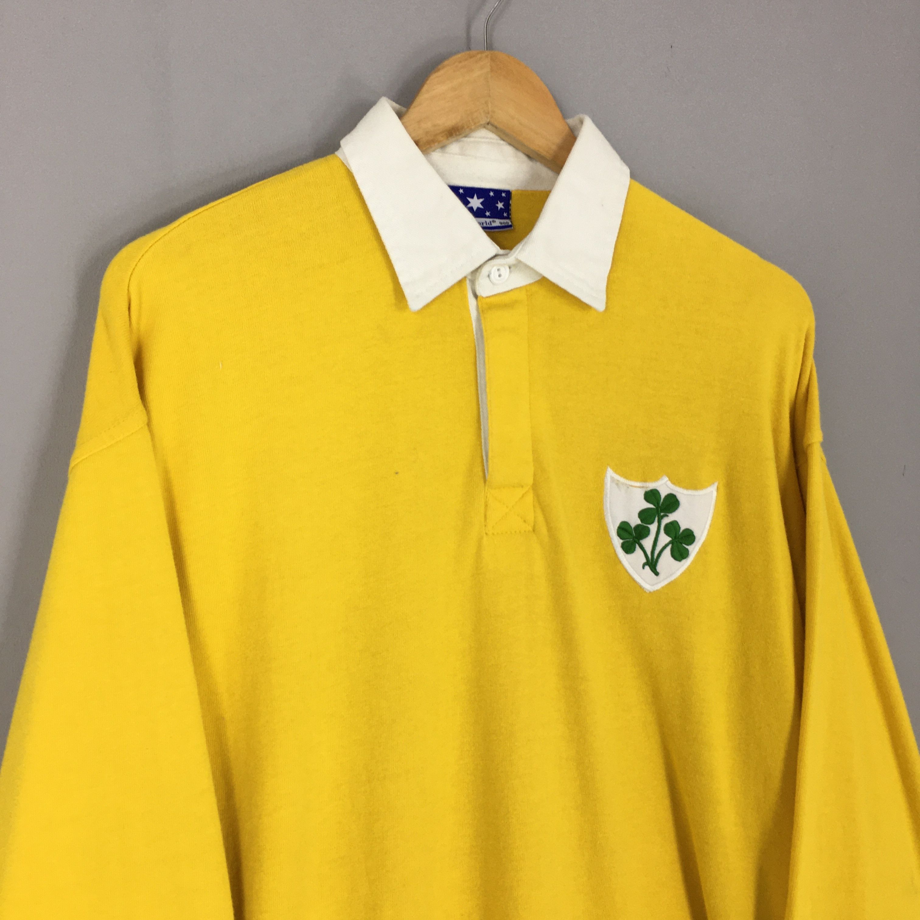 Rugby Ralph Lauren × Vintage Vintage Ireland Rugby World Cup Rugby Shirt Large Size US L / EU 52-54 / 3 - 4 Thumbnail