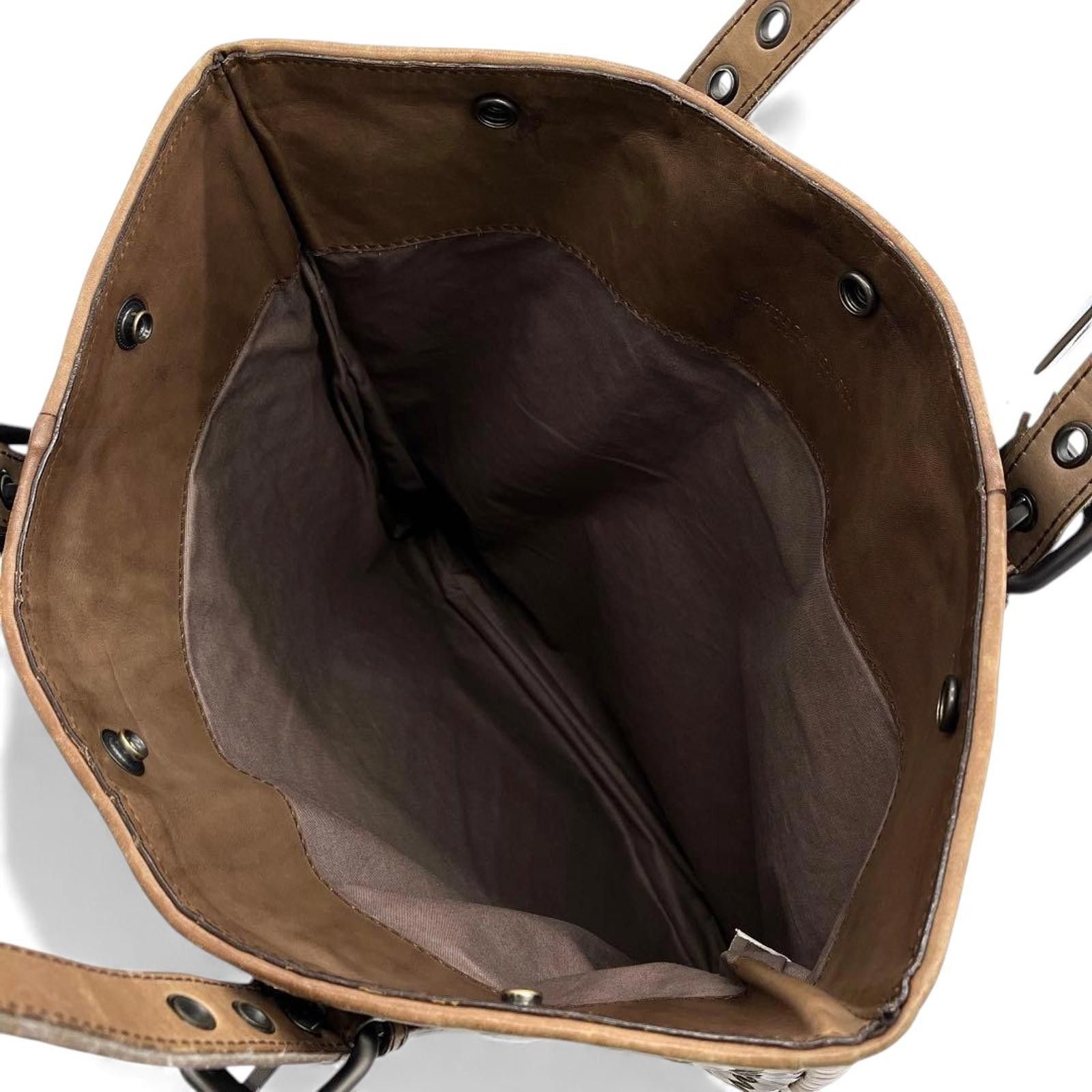 Bottega Veneta Bottega Veneta - Woven Leather Tote Bag Brown Size ONE SIZE - 6 Thumbnail