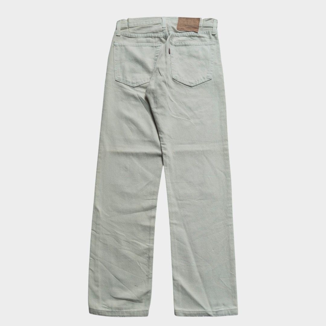 Levi's 1990's Levis 501 white jeans Size US 26 / EU 42 - 2 Thumbnail