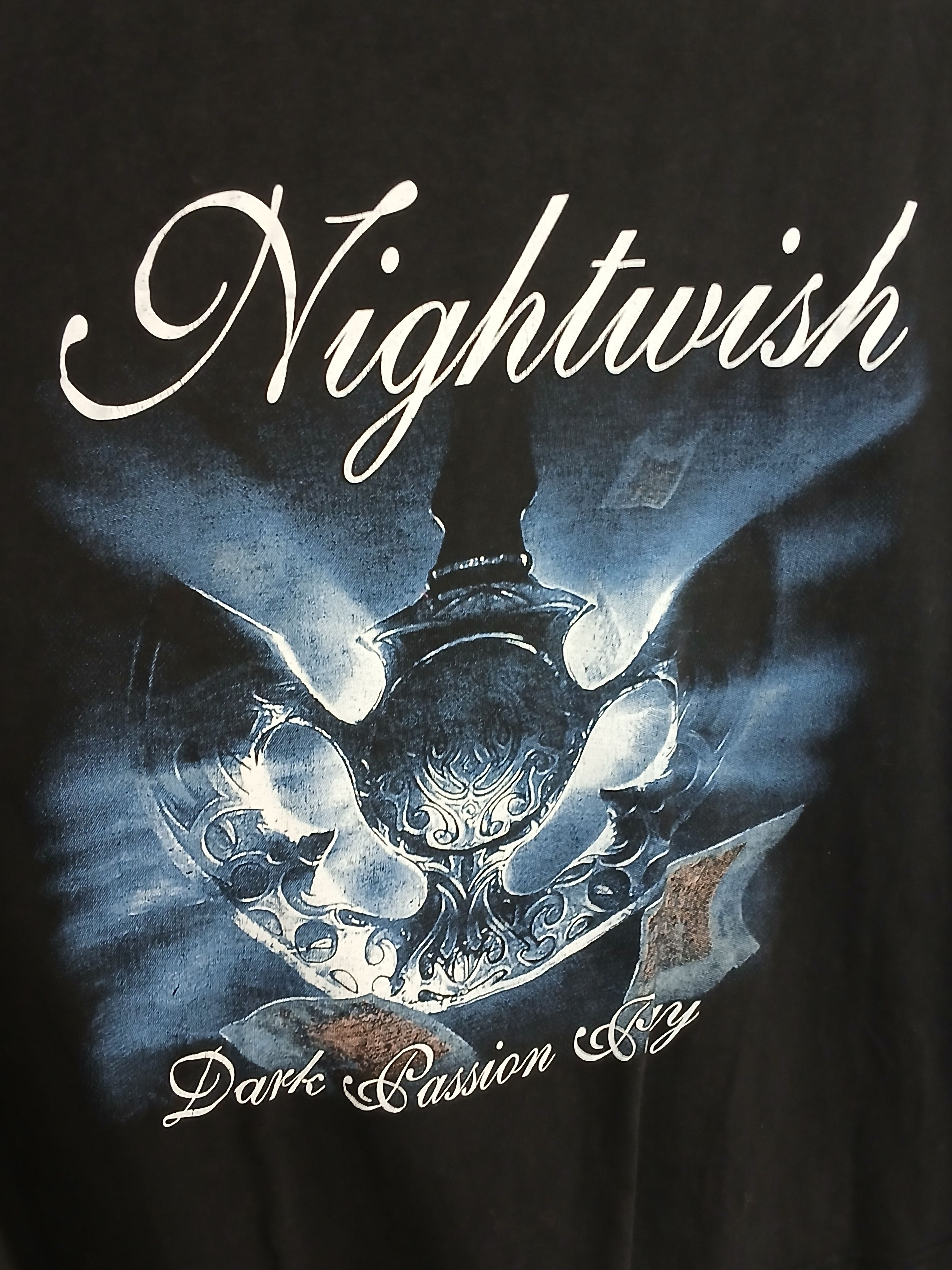 Band Tees × Vintage Vintage Nightwish Dark Passion Play T-Shirt Size US M / EU 48-50 / 2 - 3 Thumbnail