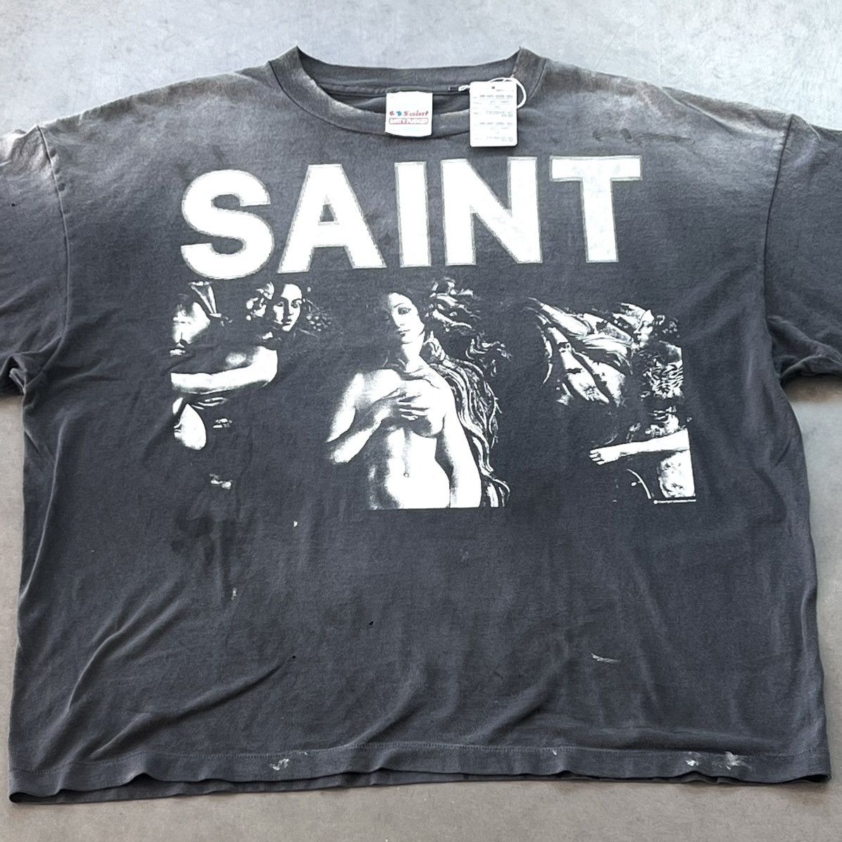 Saint Michael ❤️‍🔥 SAINT MARIA TEE - BIRTH OF VENUS SAINT MXXXXXX A/W 25 Size US XXL / EU 58 / 5 - 9 Thumbnail