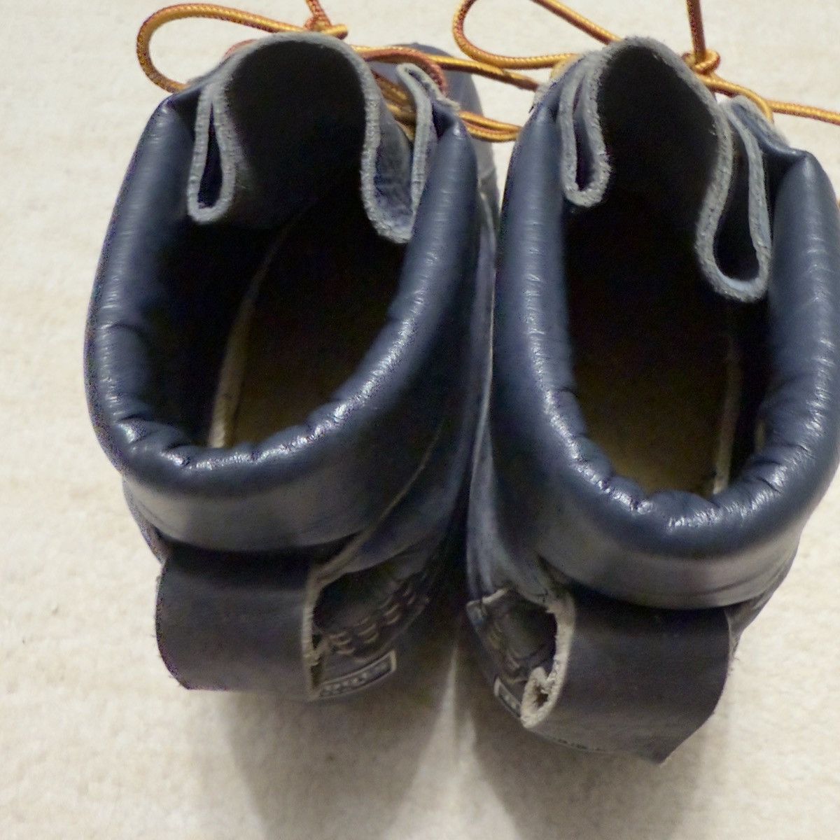 L.L. Bean Vintage Bean Boots By LL Bean Duck Rubber Blue Men's 11 M Size US 11 / EU 44 - 8 Thumbnail