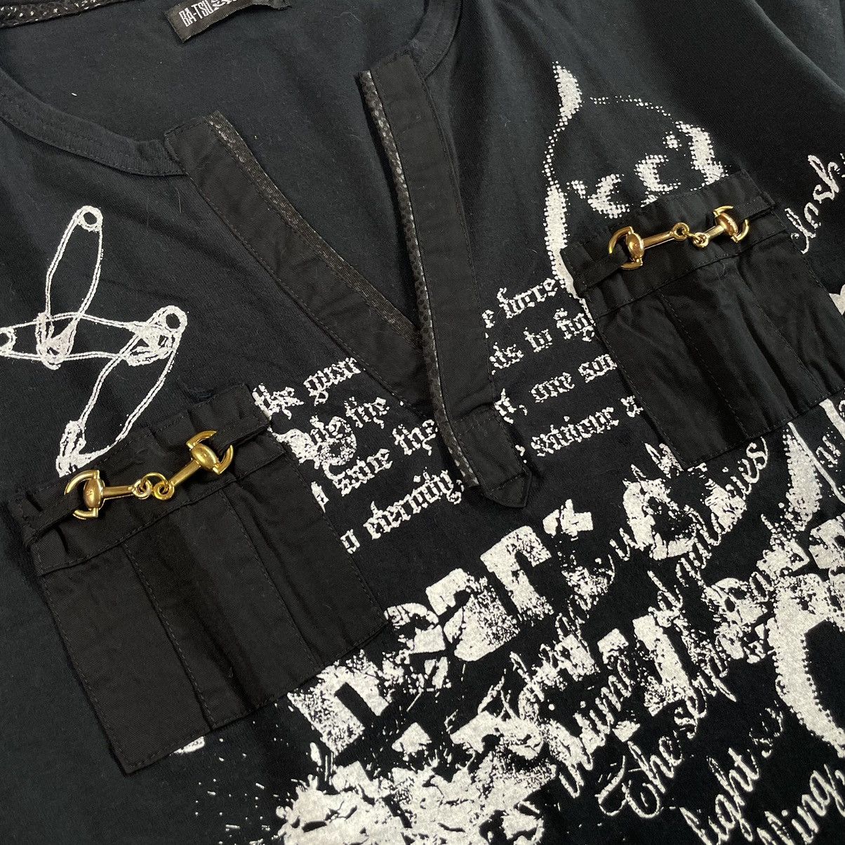 If Six Was Nine Y2K Gothic Skull Ba-Tsu Studio tshirt Size US M / EU 48-50 / 2 - 4 Thumbnail
