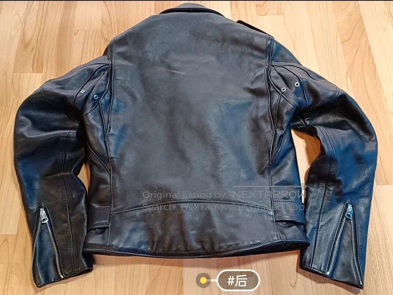 Schott Schott 613 cable-stayed locomotive leather coat Size US M / EU 48-50 / 2 - 9 Thumbnail